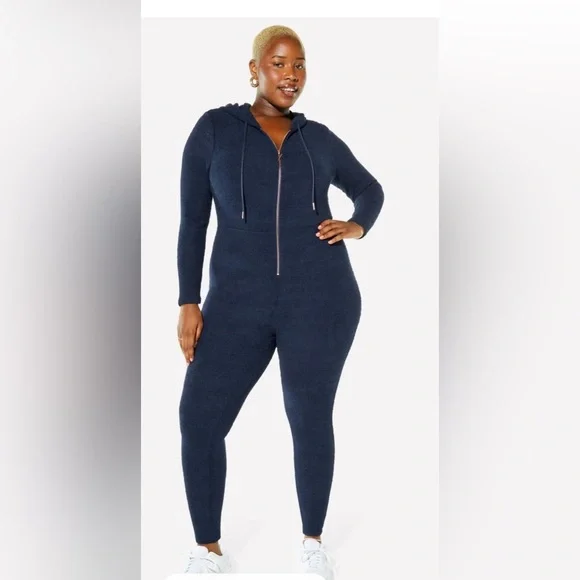 Yitty Pet Me Heart Pocket Onesie 2x. Navy Blue - Picture 1 of 3